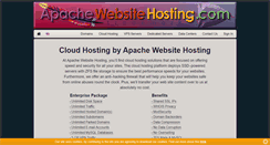 Desktop Screenshot of apachewebsitehosting.com